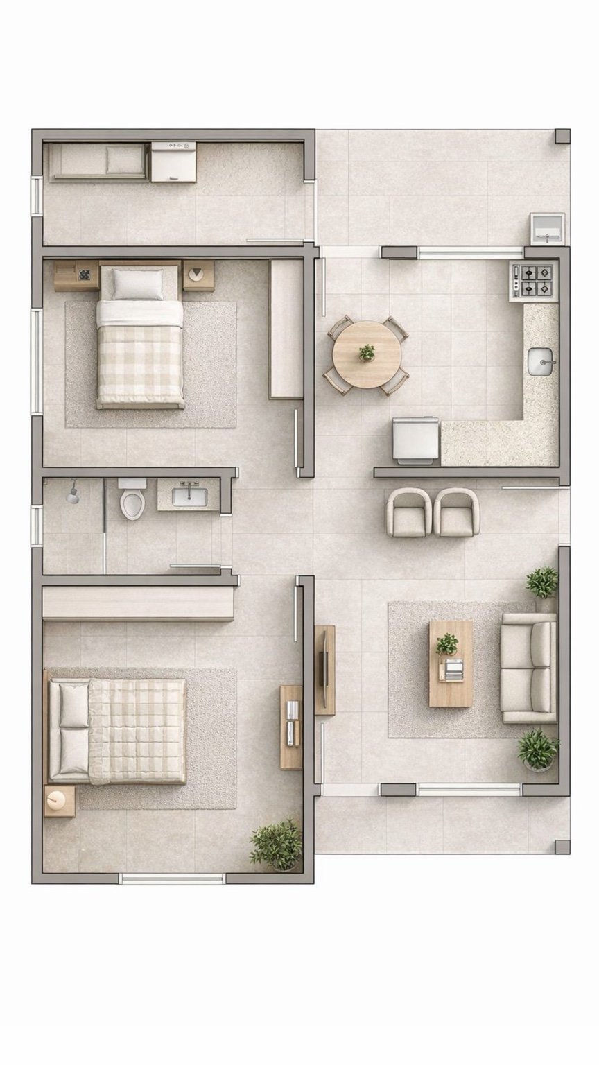 Casa Camélia - Sem Garagem - Imagem 2