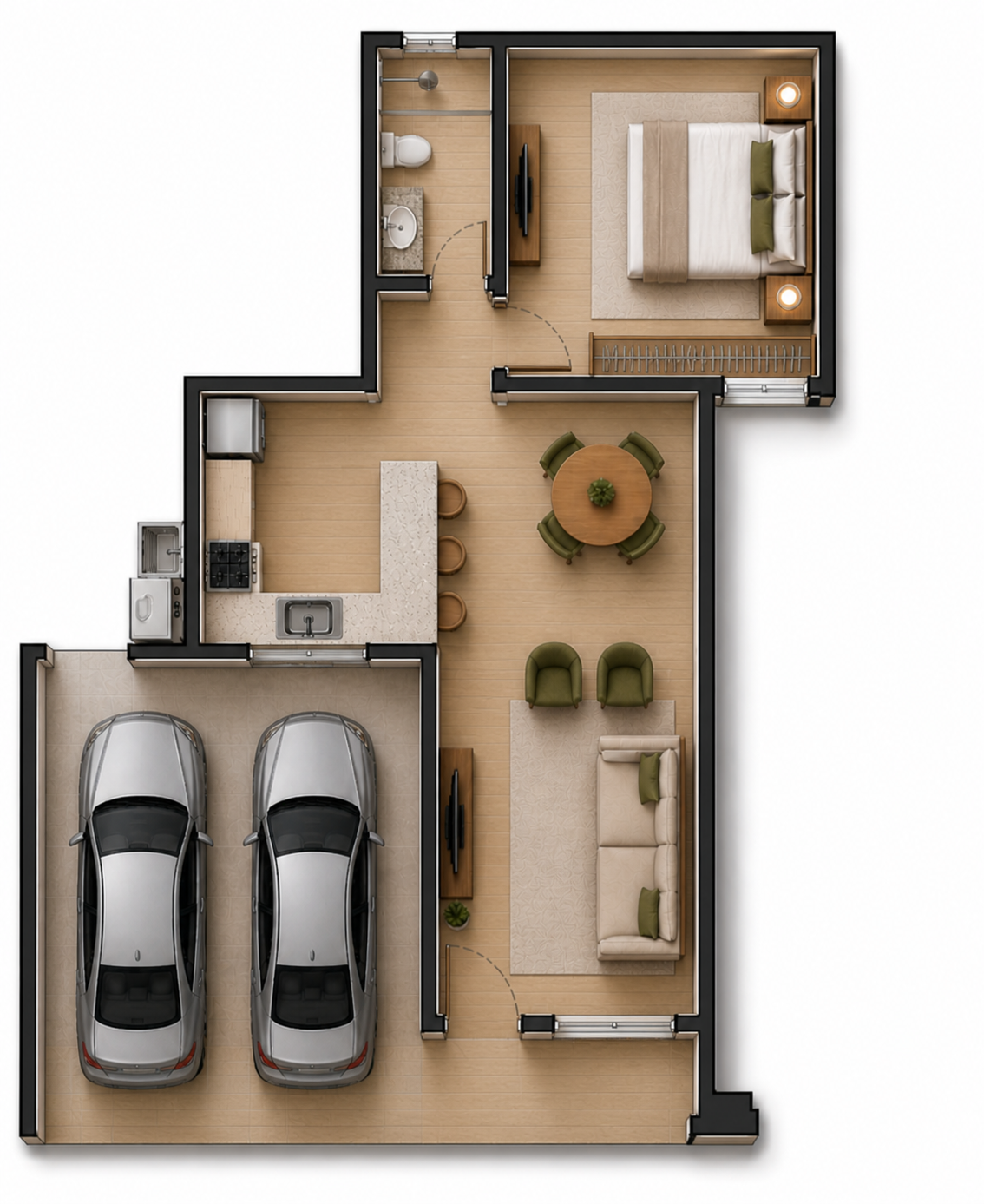 Casa Alamanda (1 quarto) - Imagem 2