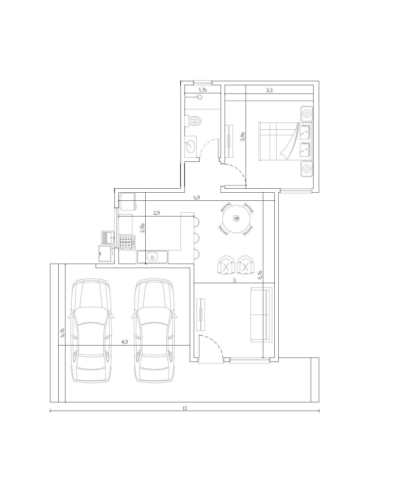 Casa Petúnia (1 quarto) - Imagem 3